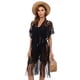 thumbnail image 5 of Cárdigan de encaje sexy para mujer, estilo europeo y americano, de talla grande, con cintura elástica, estilo playero, blusa de bikini, ropa de protección solar, 5 of 5