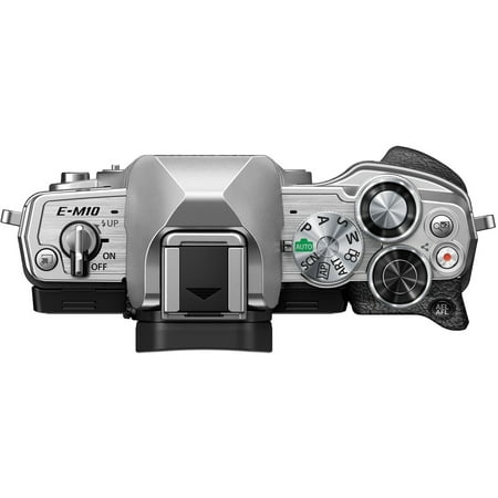 Olympus - OM-D E-M10 Mark IV 4K Video Mirrorless Camera (Body Only) - Silver