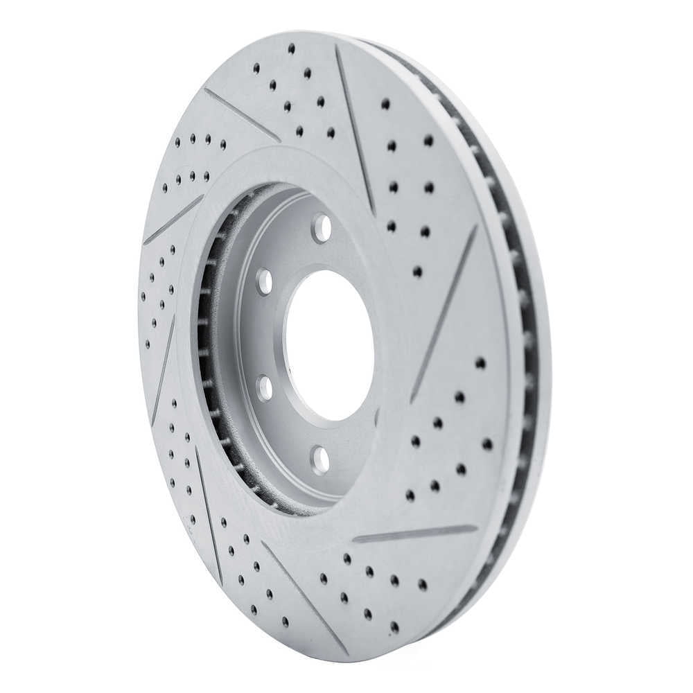 Dynamic Friction Company 830-68016L DFC Geoperformance Rotor - Drilled and Slotted