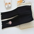thumbnail image 4 of Godderr Baby Toddler Kids Girls Fleece Leggings Autumn Winter Bottomed Pants 1-7Y Cotton Long Pants Outside,Small Medium-Sized Undershirt Thick Pants, 4 of 8