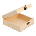 thumbnail image 6 of WASHWEPE trinket box with lid Jewelry Box Simple Wood Storage 1Set Friends, 6 of 6