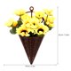 thumbnail image 2 of UPOUART Flor Ornamental Artificial De Girasol En Cesta Colgante Para Ambiente Cálido Y Natural, 2 of 7