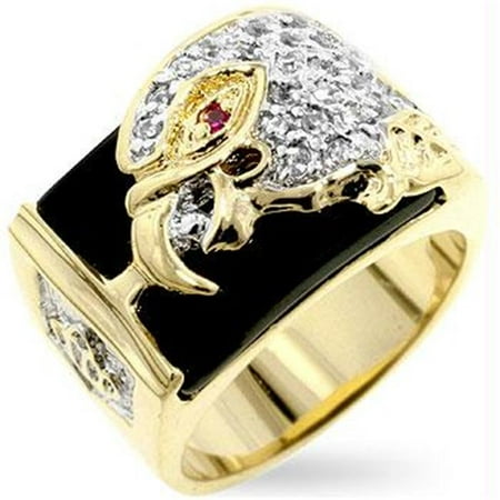 CZ Eagle Mens Ring, Size : 14