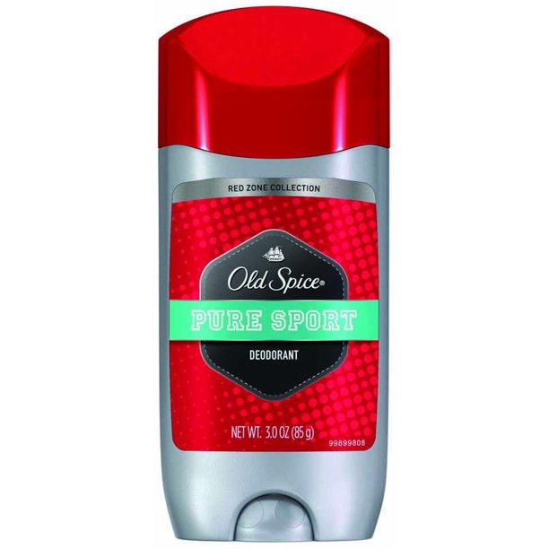 Old Spice Red Zone Collection Men S Pure Sport Scent Deodorant 3 Oz Pack Of 8 Walmart Com