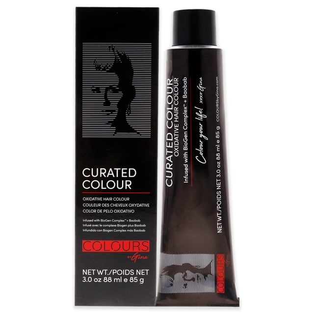 Coloración curada Colours By Gina rubio dorado 7,3-7 tinte para el cabello 3 oz unisex