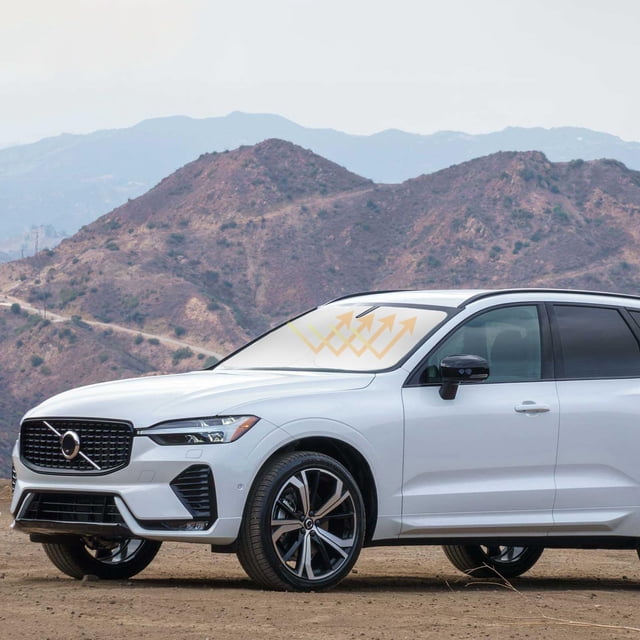 Parasol de parabrisas SLOGENTO para Volvo XC60 SUV 2018-2025