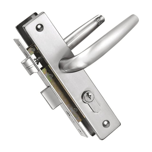 Nestingho Cerradura Para Puerta De Hogar En Inoxidable Con Elegante Y Alta Resistencia Plateada