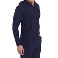 thumbnail image 2 of Sudadera Deportiva para Hombre Everlast con Capucha y Cierre Talla Mediana Azul, 2 of 4