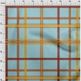 thumbnail image 3 of oneOone Viscose Chiffon Fabric Madras Check Print Sewing Fabric BTY 42 Inch Wide, 3 of 4