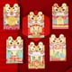 thumbnail image 4 of 12 Piezas de Dibujos Animados sobre Rojo Chino Hong Bao Wrap Bolsas Dinero Rojo, 4 of 9