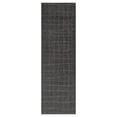 thumbnail image 5 of Luxe Weavers Modern Abstract Checkered Charcoal 2x7 Indoor Runner Rug, 5 of 8