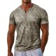 thumbnail image 1 of Blusas y camisas de manga corta con cuello en V Camisa casual de manga corta para hombre Camisa abotonada para hombre Camisa de manga corta Top/camiseta con cuello en V Tops para hombre, 1 of 7