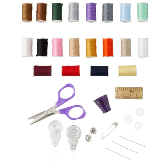 Loops & Threads Large Sewing Kit, 12 Pack