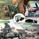 thumbnail image 2 of Orejeras para perros Protección contra el ruido,Protección auditiva para perros medianos y grandes,Cómodas orejeras de camuflaje, 2 of 5