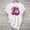 QR1_White, variant on VKOYWKM Women's Breast Cancer Survivor T-Shirts Breast Cancer Awareness Shirts Short Sleeve Inspirational Breast Cancer Graphic Tees Crew Neck Loose Fit Pink Ribbon Tops