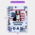 thumbnail image 5 of My Favorite Australian Shepherd Calls Me Dad. Happy Father's Day Spiral Bound Journal Aussie Dog Lover Gifts 5x7in Spiral Notebook - 00005, 5 of 5