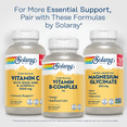 thumbnail image 6 of Solaray Vitamin B-Complex 75mg | Two-Stage Timed-Release for Extended Availability | Support for Hair, Skin, Nails, Nerves, Immune Function | 100 CT, 6 of 7