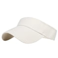 thumbnail image 2 of Sport Sun Visor Hat Lightweight Breathable Empty Top Cap, Adjustable Comfort Outdoor Headwear, Sweat-Wicking Casual Sun Hat for Running, Golf, Beach, Fitness Training and Outdoor Sports Beige, 2 of 4