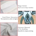 thumbnail image 4 of 2 Pcs Hanging Towels, Dish Towels Indian Decorative Elephant Absorbent Hand Towels with Hanging Loop Washcloth for Bathroom Kitchen, 4 of 6