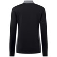 thumbnail image 3 of Women's Levelwear Black Vegas Golden Knights Moxie Insignia Core Quarter-Zip Pullover Top, 3 of 3