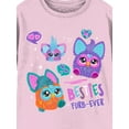 thumbnail image 3 of Furby Besties Girls Short Sleeve Graphic T-Shirt, Sizes 4-16, 3 of 3
