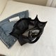 thumbnail image 4 of Almacenamiento para Compras Bolso Mano Hueco Mujer Gran Capacidad Exteriores Niñas, 4 of 9