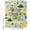 Yellow, variant on Extra Long Shower Curtain 72x96 Inch, Yellow Blue Dinosaur Shower Curtain Waterproof Bathroom Decor, Palm Trees Mountains Checkered Fabric Bath Curtain Set Accessories with Hooks