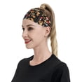 thumbnail image 6 of Yiaed Various Mushrooms Print Sports Headbands,Moisture Wicking Workout Headband, Sweatband Headbands for Running,Cycling for Women and Men, 6 of 8