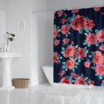 thumbnail image 3 of Waterproof Pioneer Shower Curtain 72x84 Inch Polyester Unique Cute Floral Shower Curtain for Bathroom Hotel Home Decor with 12 Plastic Hooks, 3 of 5