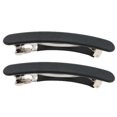 thumbnail image 2 of Pasadores Automáticos de Acetato Sunnimix de Estilo Francés para mujer negro, 2 of 3
