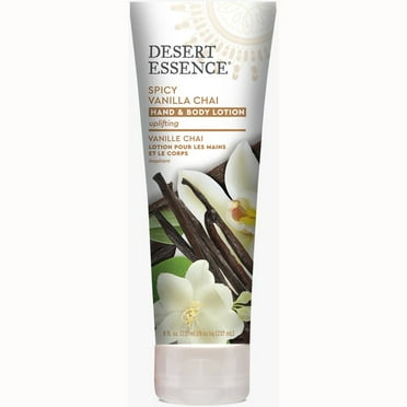Desert Essence Hand and Body Lotion, Vanilla Chai, 8?Oz