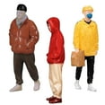 thumbnail image 1 of Figuras a Escala 1/32, Modelo de Tren, Figuritas Pintadas para Proyectos de Bricolaje, 3X Salvador Figuras de personas, 1 of 10