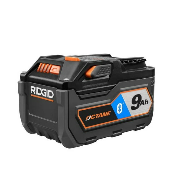 Ridgid 18 Volt Octane Bluetooth 9 0 Ah Battery Walmart Com