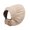 Khaki, variant on bestolf Summer Hat Wide Brim UV Protection Lightweight Vinyl Empty Top Sun Hat Face Shaping Sunshade Hat Sun Protection Headwear (Khaki )