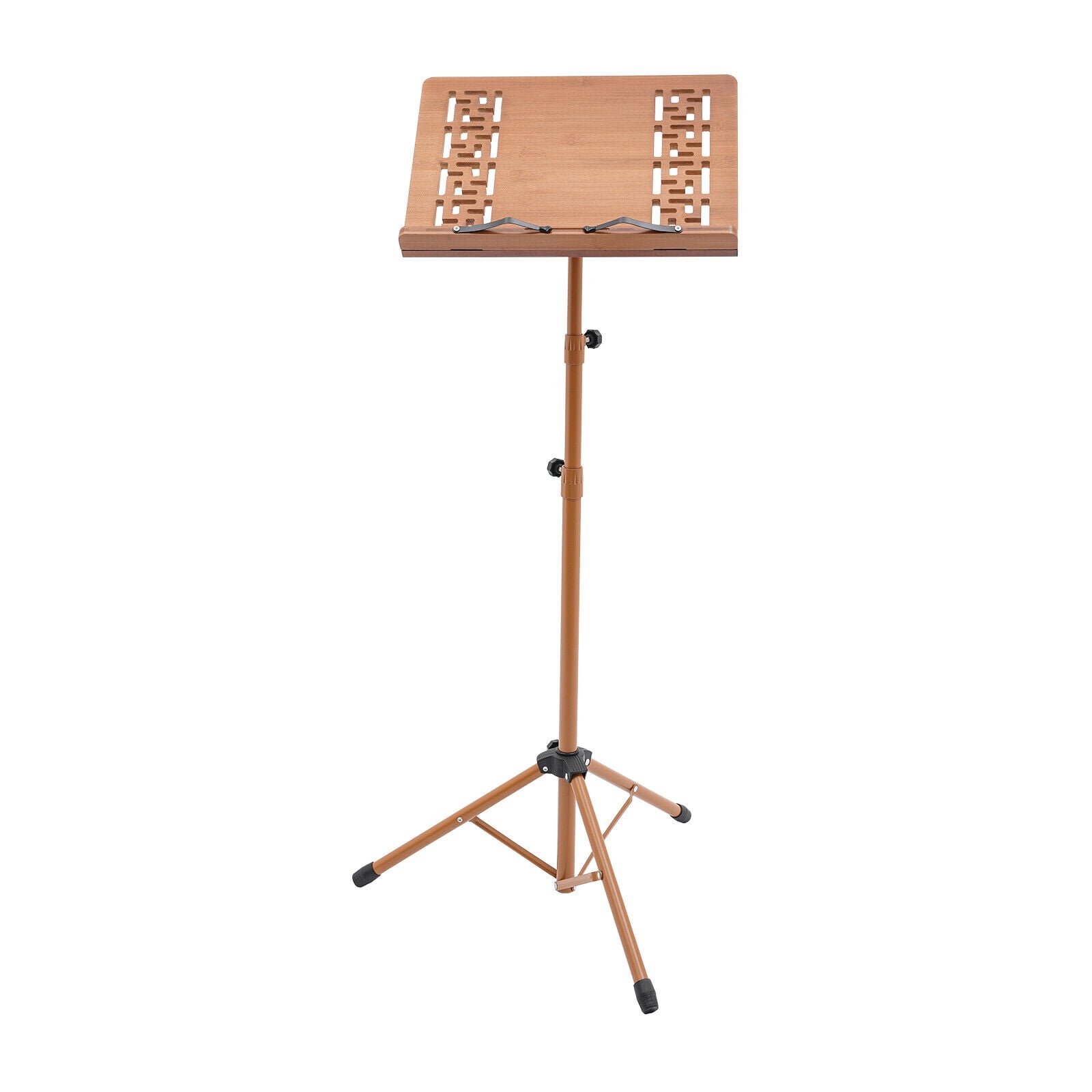 Hollow Carving Sheet Music Stand for Sheet Music Height Adjustable 27-70 inches