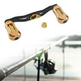 thumbnail image 2 of Miulika Reel Handle Rocker s Fishing Reels Power Handle Grip Crank Parts Spare Parts Sturdy Sinning Reel Handle Golden, 2 of 9