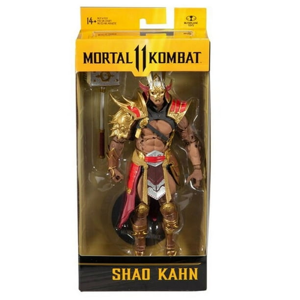 Mortal Kombat - Shao Kahn Platinum Figura de Accion Mc Farlanne 7 Pulgadas de Alto Serie 5