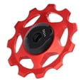 thumbnail image 3 of Ccdes Bicycle Rear Derailleur Roller, CNC Machining Bike Wheel Roller Pulley Sturdy 11T For Road Bike, 3 of 8