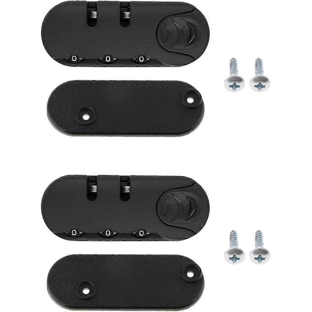 6 x Suitcase Lock Combination Locks Code Lock Combination Lock Luggage Locks Travel Locks Security Lock Luggage Locks for Travel Suitcase Backpack