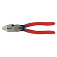 thumbnail image 2 of CRESCENT 9" Lineman's Compound Action Dual Material Pliers Red, 2 of 2