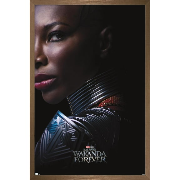 Marvel Black Panther: Wakanda Forever - Aneka One Sheet Wall Poster, 22.375" x 34" Framed