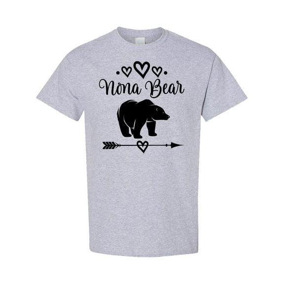 Inktastic Nona Bear Grandma T-Shirt