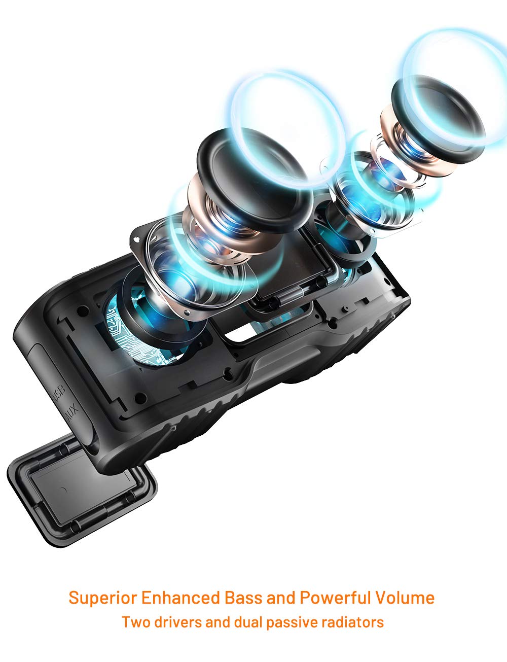 aomais sport ii  bluetooth speakers