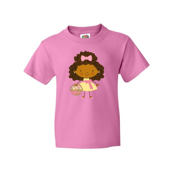 Inktastic Easter African American Girl Youth T-Shirt