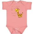 thumbnail image 3 of Inktastic My Grandpa Loves Me Cute Giraffe Boys or Girls Baby Bodysuit, 3 of 5