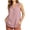 Pink, variant on SwiftWear Women's Summer Button Down Tank Top Soft V-Neck Sleeveless Cami, Relaxed Fit Casual Cotton Tunic Tops