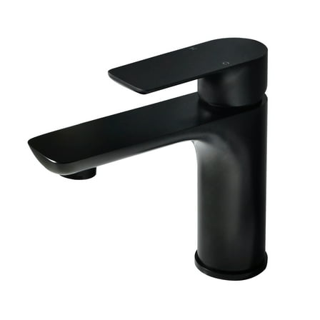 Cobbe Single Handle Vanity Sink Faucets Single-Hole Installation Bathroom Faucet Matte Black