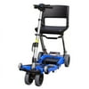 Luggie Standard Folding Mobility Scooter, Blue