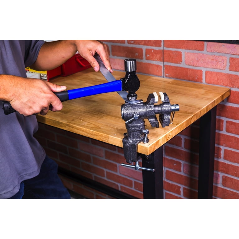 MYTEC 2-In-1 Work Bench Vise, Upgraded Multi-Purpose Table Vice