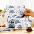 thumbnail image 4 of 2 Pack Cute Little Wet Dry Bags for Baby Diapers & Breast Pump Parts, Waterproof Reusable Wet Bag with Handle, Beach Pool Gym Bag Stroller Yoga Toiletries Daycare Organizer, 4 of 8